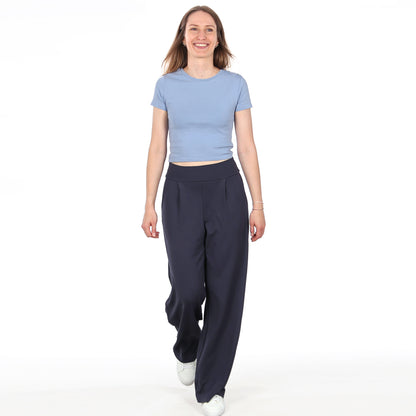 Schnittmuster Frau Ada weite Jerseyhose