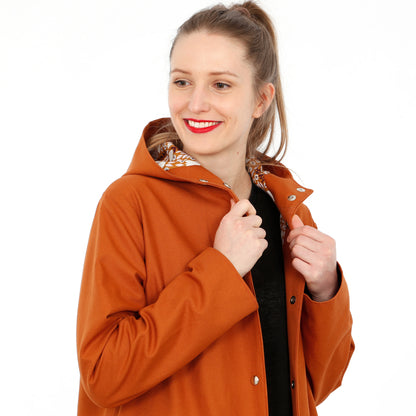 Schnittmuster Frau Karo gefütterter Parka