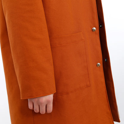 Schnittmuster Frau Karo gefütterter Parka Taschendetail