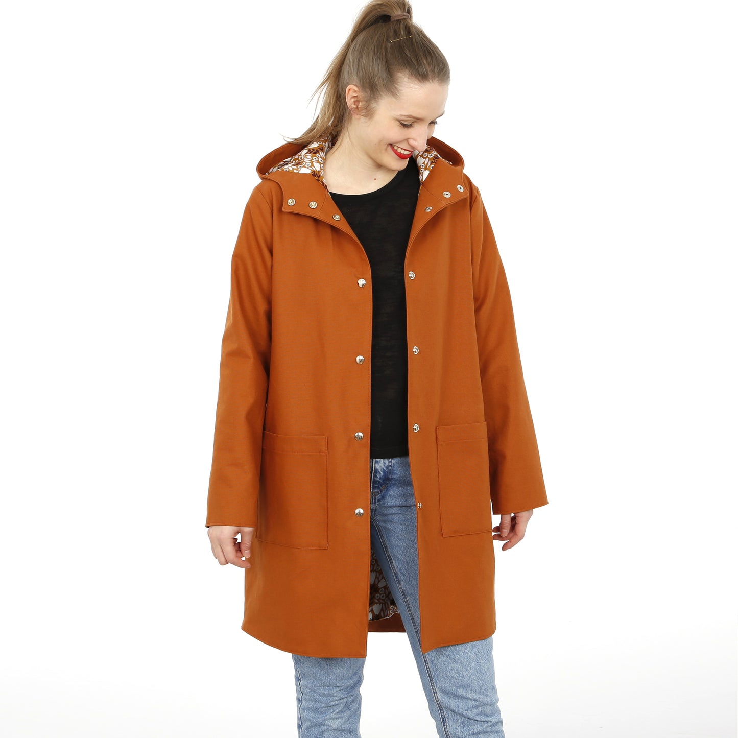 Schnittmuster Frau Karo gefütterter Parka