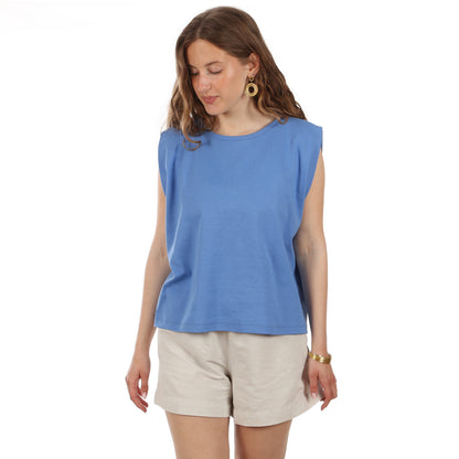 Schnittmuster Frau Thea Top mit tiefem Armloch