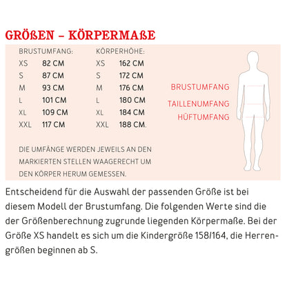 Papierschnittmuster T-Shirt Herr Andy von Studio Schnittreif Maßtabelle