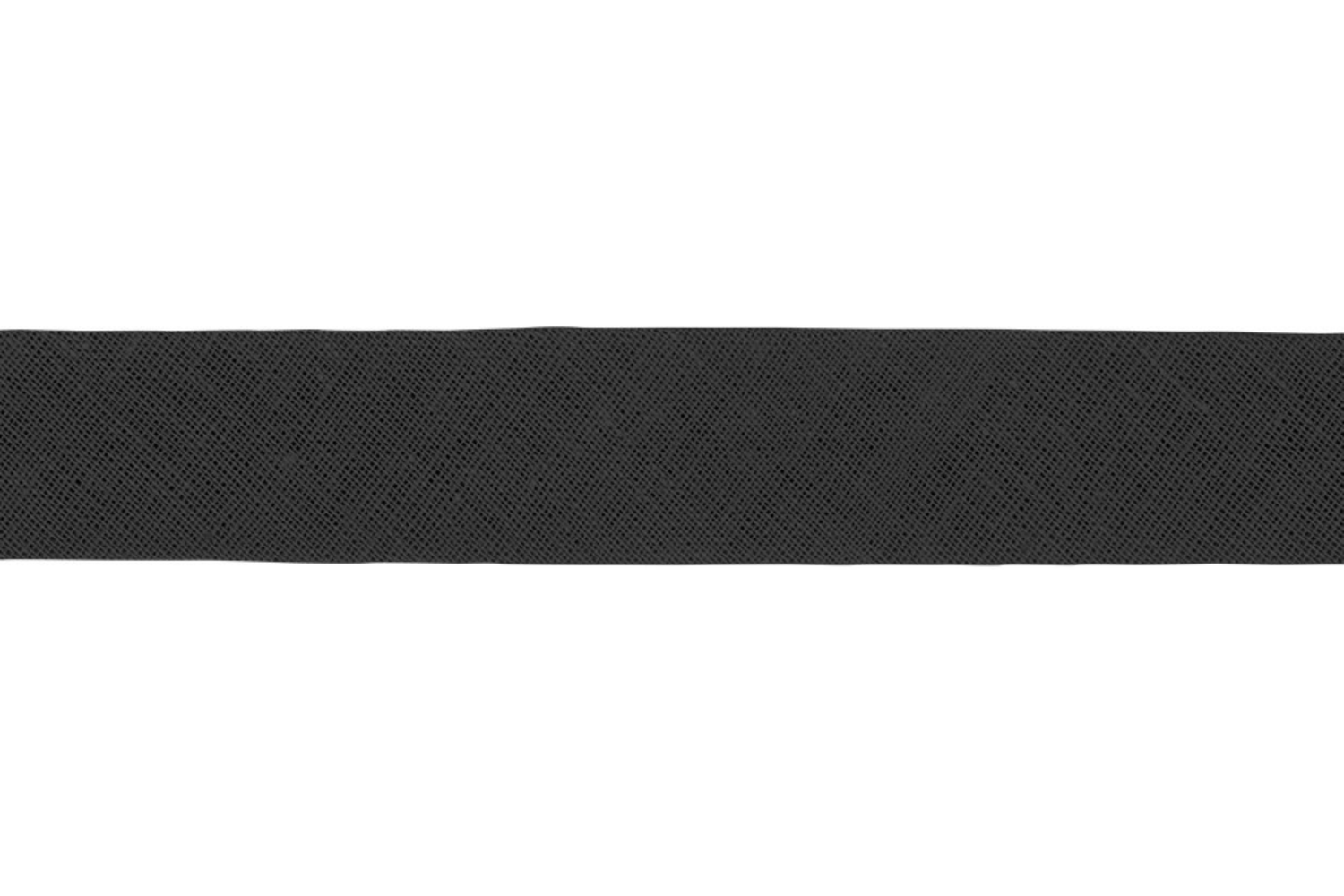 Baumwoll-Schrägband in schwarz