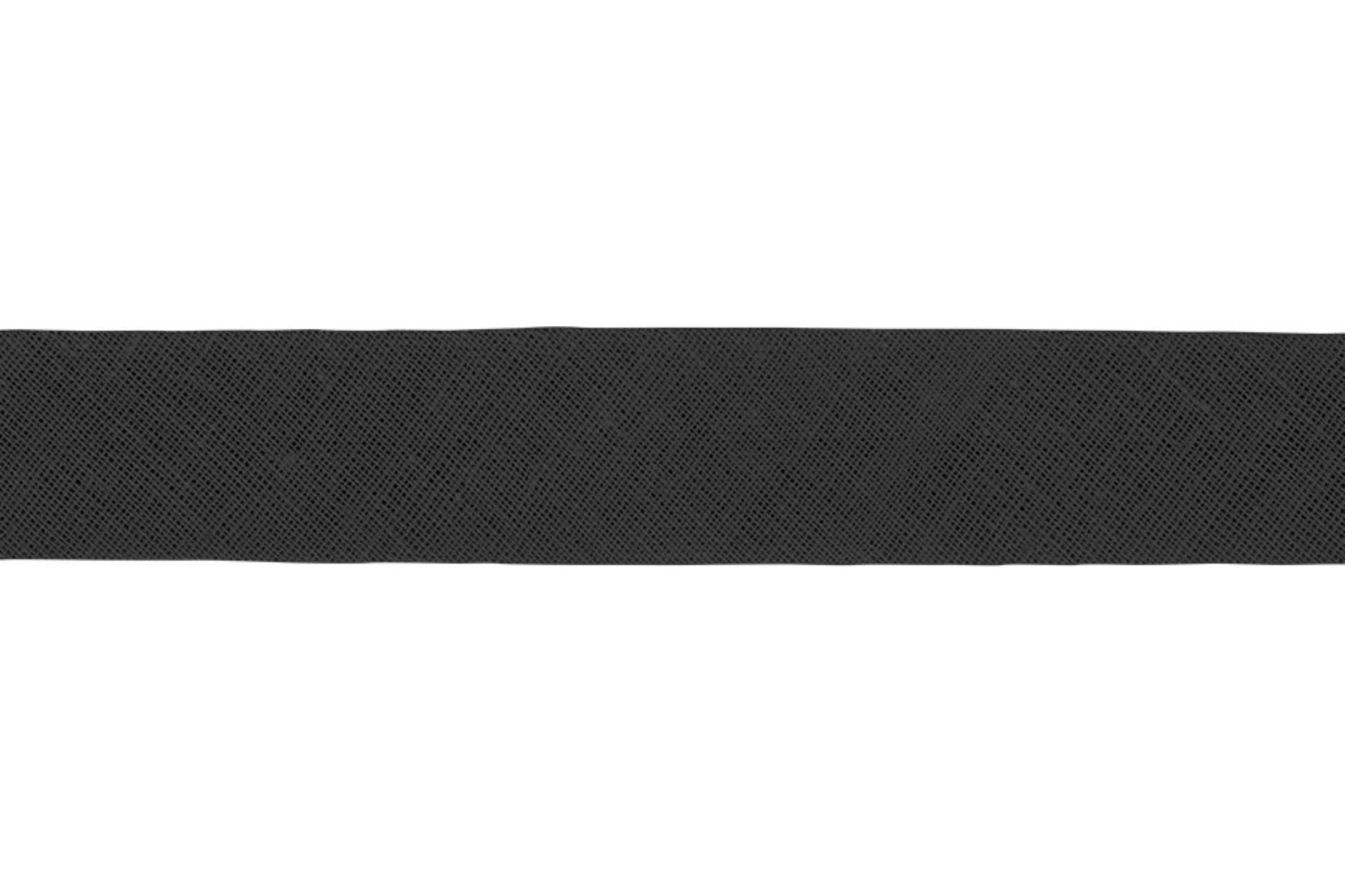 Baumwoll-Schrägband in schwarz