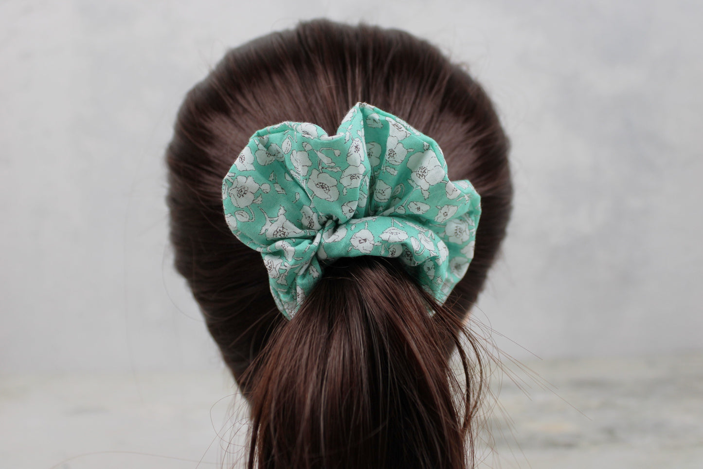 Scrunchie Petite Flowers - mint