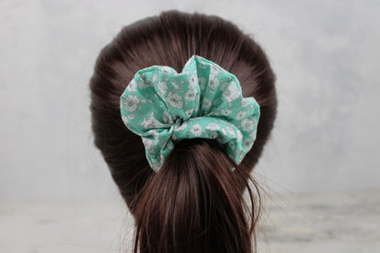 Scrunchie Petite Flowers - mint