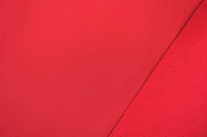 Roter Nano-Softshell Jenny mit Fleeceabseite Innenseite