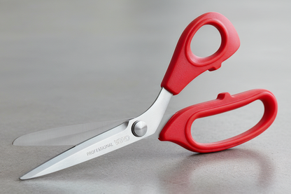 Stoffschere mit 21,5cm Klinge offen