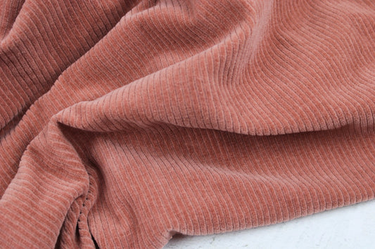Stretchcord Cordjersey Juna in Blush