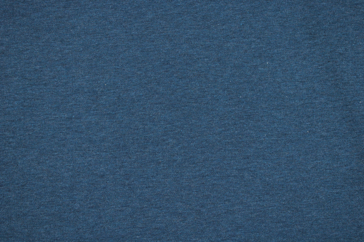 Sweatstoff Eike-Melange in Dunkelpetrol meliert Detailbild