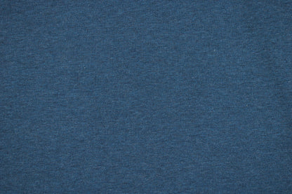 Sweatstoff Eike-Melange in Dunkelpetrol meliert Detailbild