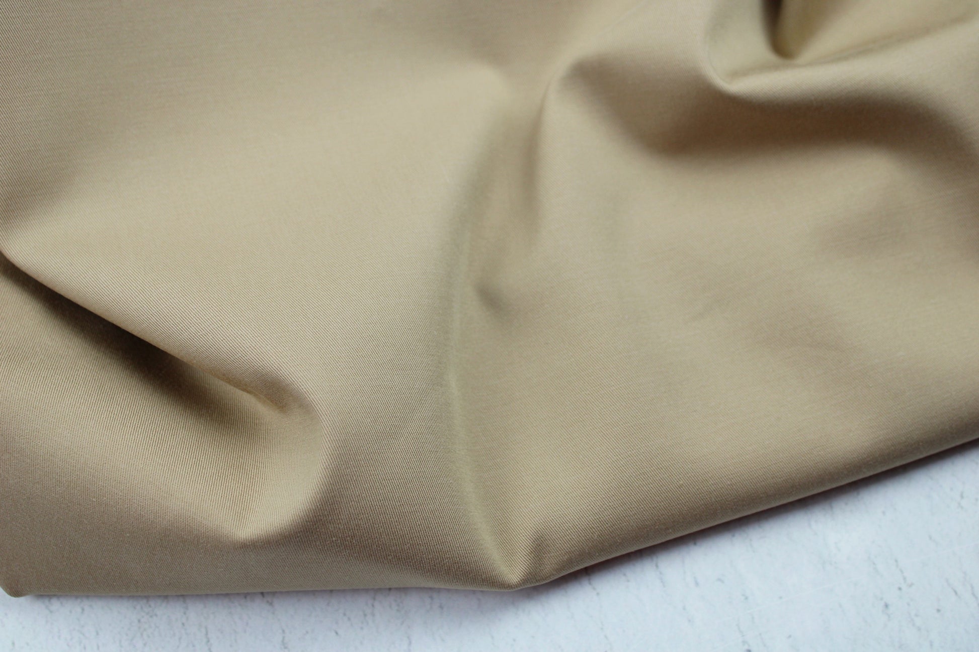 Tencel-Stretch in uni beige