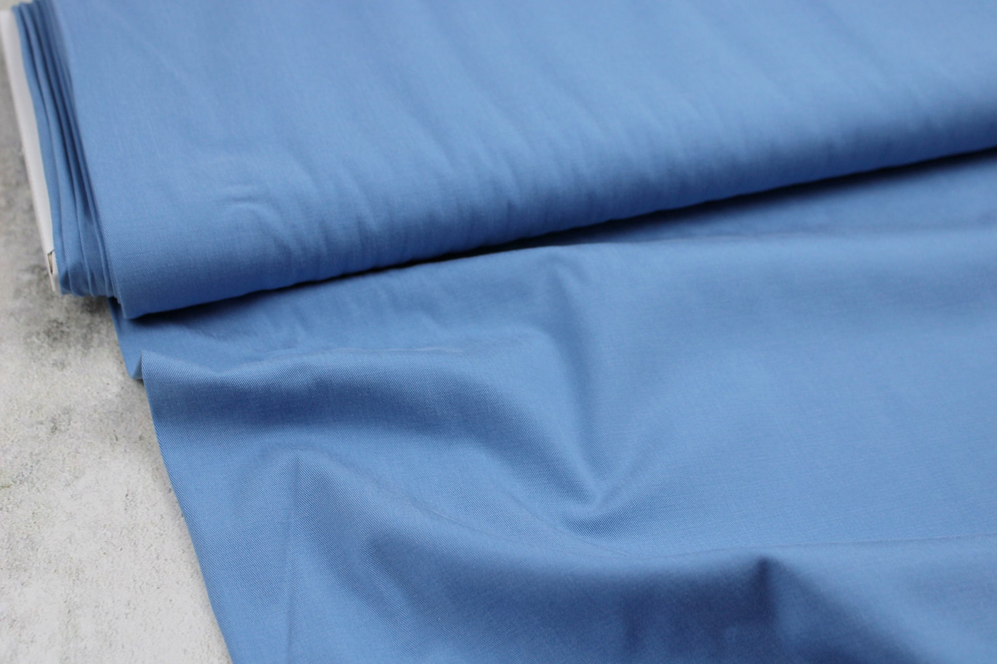 Tencel-Stretch Arcadia uni taubenblau – Nähapartment