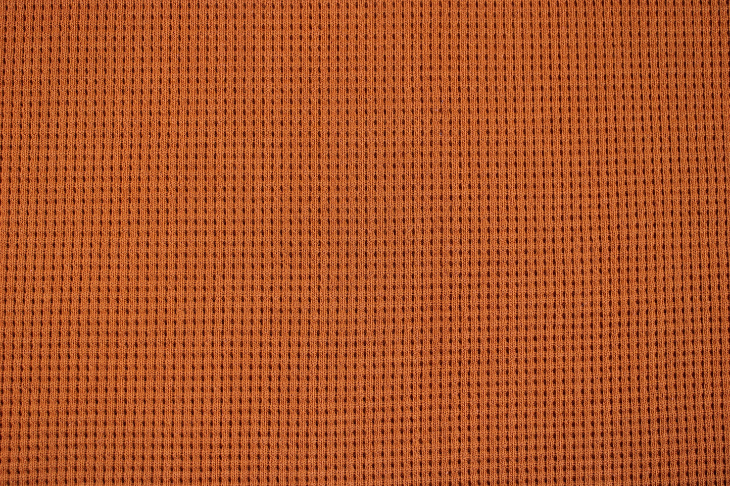 Waffelstrick Oslo in uni rost Detailbild