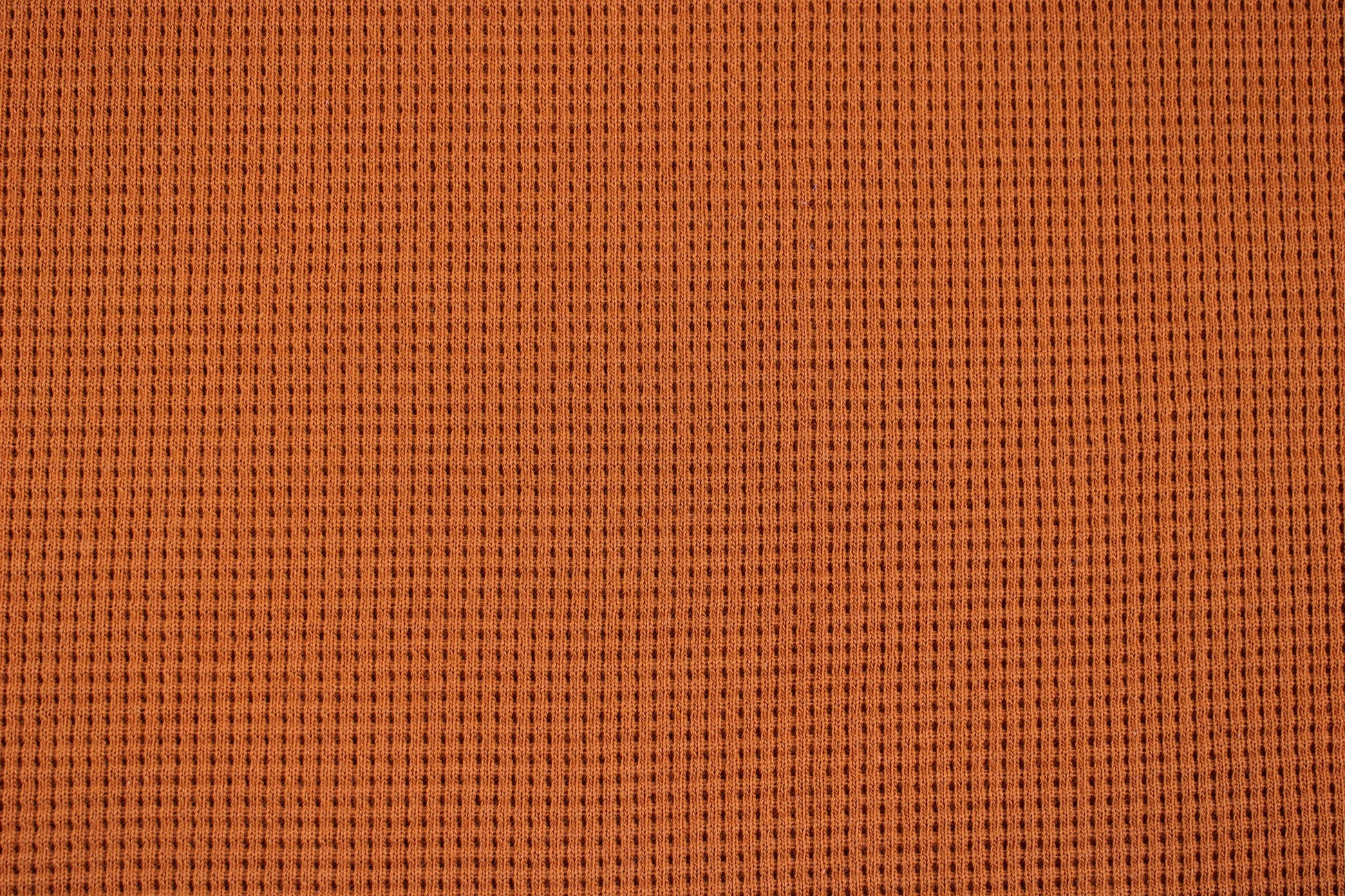 Waffelstrick Oslo in uni rost Detailbild