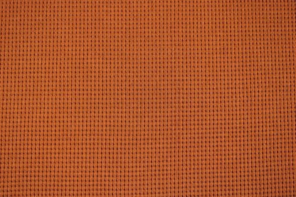 Waffelstrick Oslo in uni rost Detailbild