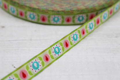 Webband Yummy Pear Birnen - hellgrün