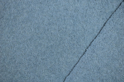 Wollwalk Naomi uni rauchblau mit Innenseite