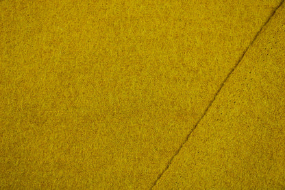 Wollwalk Naomi uni senfgelb mit Innenseite