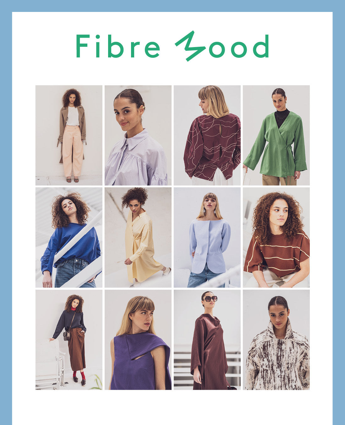 Zeitschrift Fibre Mood Ausgabe #7 Modellübersicht