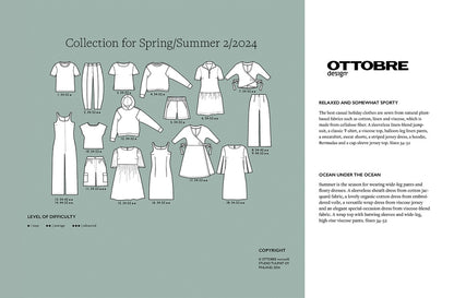 Zeitschrift Ottobre Design® Woman Frühjahr/Sommer 02/2024