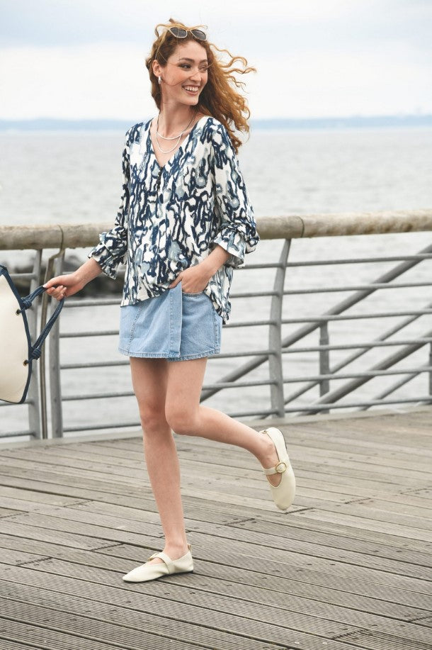 Langarmbluse aus der Fashion Trends Ausgabe Frühjahr Sommer 2026