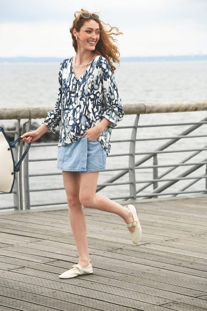 Langarmbluse aus der Fashion Trends Ausgabe Frühjahr Sommer 2026