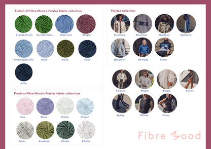 Zeitschrift Fibre Mood Ausgabe 35 Stoffe